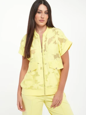 Kamizelka damska żakardowa LIU JO