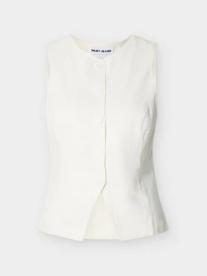 Kamizelka DKNY mleczny