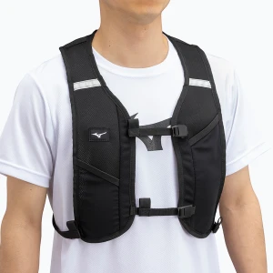 Kamizelka do biegania Mizuno Mesh Backpack NR black/light gray