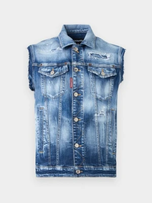 Kamizelka Dsquared2 granatowy