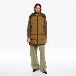 Kamizelka dwustronna kaptur jasny khaki BIMBA Y LOLA