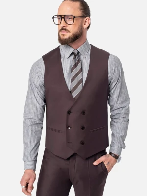 KAMIZELKA EVISTA SLIM FIT BRĄZ Recman