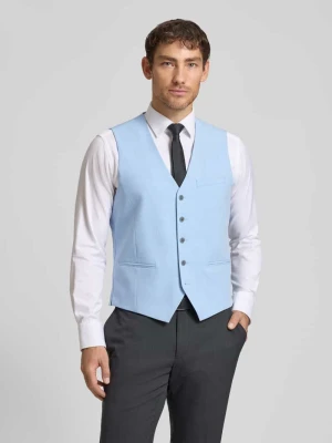 Kamizelka garniturowa o kroju regular fit z dodatkiem wiskozy s.Oliver BLACK LABEL