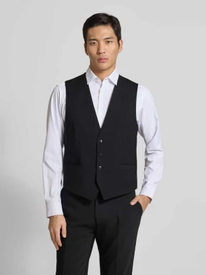 Kamizelka garniturowa o kroju regular fit z mieszanki wełny model ‘VIN253X-MH’ HUGO