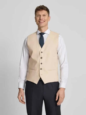 Kamizelka garniturowa o kroju slim fit z dodatkiem wełny Model 'NEIL' Selected Homme
