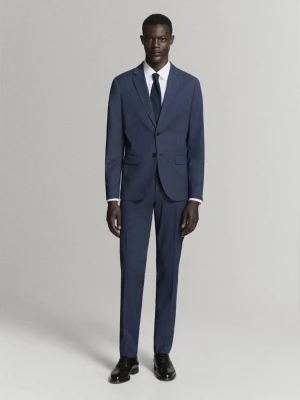 Kamizelka garniturowa Paris slim fit atramentowy  - Mężczyzna - - MANGO MAN