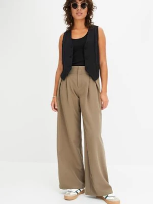 Kamizelka garniturowa uszyta z wytrzymałego materiału interlock bonprix