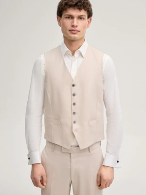 Kamizelka garniturowa Weazer w kolorze jasnobeżowym Joop