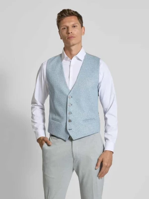 Kamizelka garniturowa z dekoltem w serek model ‘WESLEY’ Zuitable