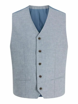 Kamizelka Jack&Jones jasnoniebieski melanż