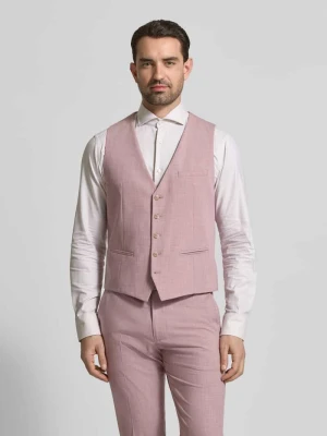 Kamizelka krój regular fit z dodatkiem wiskozy model 'Vitra' CINQUE