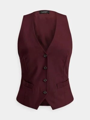 Kamizelka Lauren Ralph Lauren bordowy