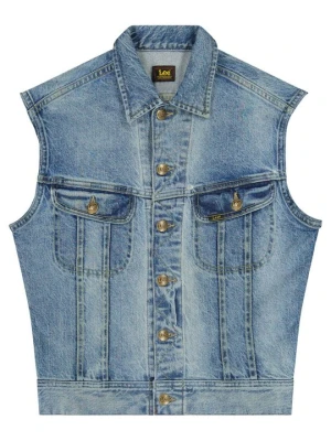 Kamizelka Lee niebieski denim