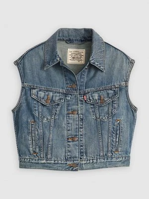 Kamizelka Levi's niebieski denim