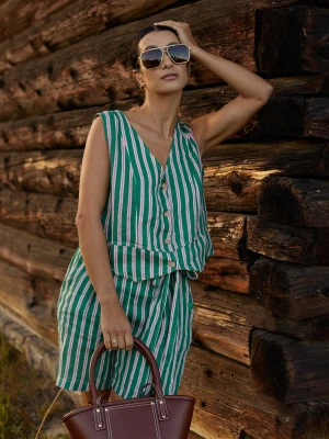 Kamizelka lniana Peppermint XS/S