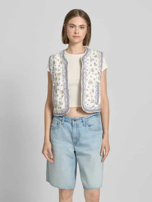 Kamizelka materiałowa o kroju regular fit z mieszanki bawełny i lnu Pepe Jeans
