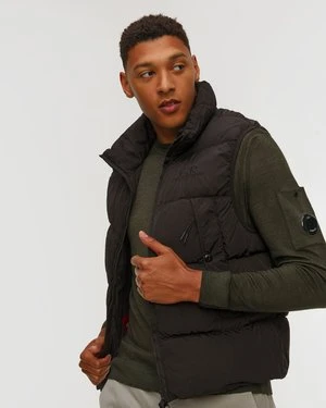 Kamizelka męska C.P. Company Chrome-R Turtleneck Vest czarna CP Company