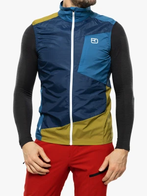 Kamizelka męska Ortovox Windbreaker Vest - petrol blue