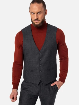 KAMIZELKA MOSTON SLIM FIT GRAFIT Recman