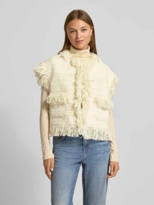 Kamizelka o kroju comfort fit z dodatkiem wiskozy model ‘ISHANI-I1SA’ Essentiel Antwerp