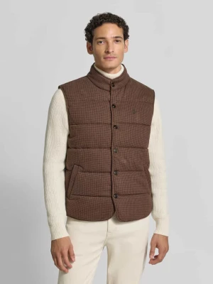 Kamizelka o kroju regular fit z czystej bawełny Polo Ralph Lauren Średniobrązowy