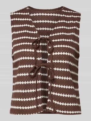 kamizelka o kroju regular fit z dodatkiem bawełny model 'EVA LIFE' Only