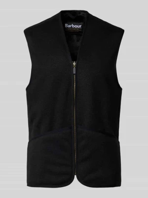 Kamizelka o kroju regular fit z imitacji futra Barbour