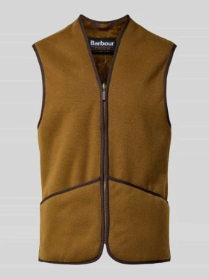 Kamizelka o kroju regular fit z imitacji futra Barbour