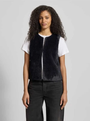 Kamizelka o kroju regular fit z imitacji futra Tom Tailor