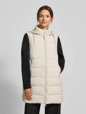 Kamizelka o kroju regular fit z kapturem ze scuby Christian Berg Woman Selection