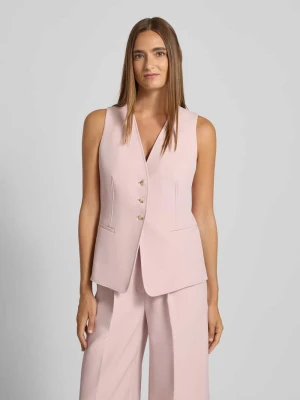 Kamizelka o kroju regular fit z lamowanymi kieszeniami Boss Orange