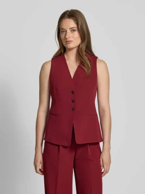 Kamizelka o kroju regular fit z lamowanymi kieszeniami Boss Orange