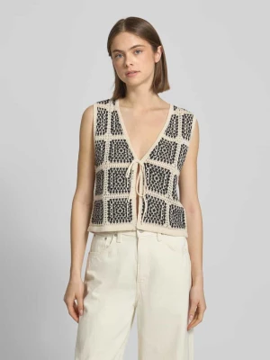 kamizelka o kroju regular fit z mieszanki bawełny model 'LOA' Only