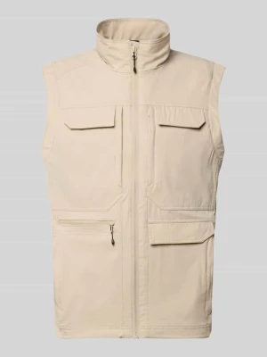 Kamizelka o kroju regular fit z naszywanymi kieszeniami model 'Bergheim' icepeak