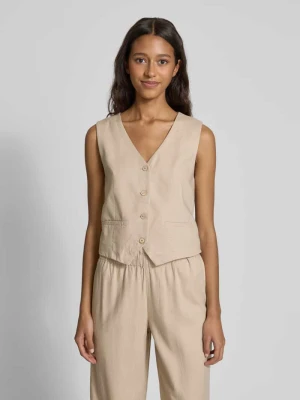 Kamizelka o kroju regular fit z troczkami model ‘CARO’ Only