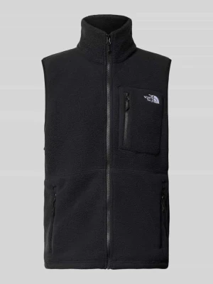kamizelka o kroju regular fit z wyhaftowanym logo model 'Yumiori' The North Face Czarny