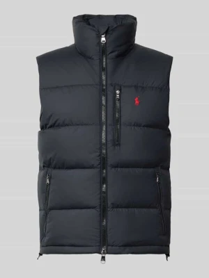 kamizelka o kroju regular fit z wyhaftowanym logo Polo Ralph Lauren Czarny