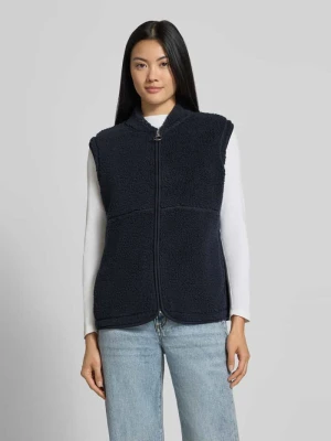 kamizelka o kroju regular fit ze stójką model 'SC-ONYX 3' Soyaconcept Granatowy