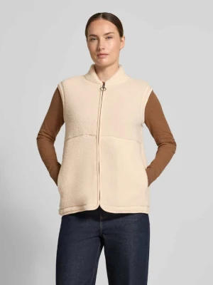 kamizelka o kroju regular fit ze stójką model 'SC-ONYX 3' Soyaconcept Złamany biały