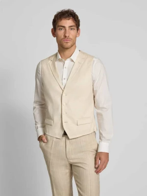 Kamizelka o kroju slim fit z kołnierzem rewersowym MCNEAL