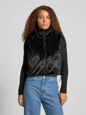 Kamizelka o pudełkowym kroju ze sztucznego futra model ‘DANA LIFE’ Only