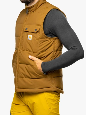 Kamizelka ocieplana Carhartt Loose Fit Montana Insulated Vest - oak brown