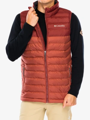 Kamizelka ocieplana Columbia Powder Lite Vest - auburn/spice