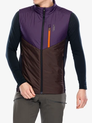 Kamizelka ocieplana Mons Royale Arete Wool Insulation Vest - indigo/cedar