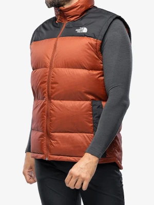 Kamizelka ocieplana The North Face Diablo Down Vest - brown/black