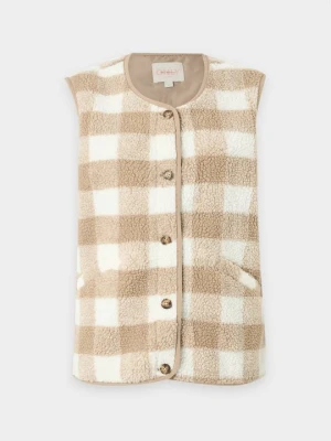 Kamizelka Only beżowy