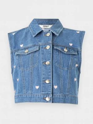Kamizelka Only niebieski denim