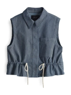 Kamizelka Opus niebieski denim