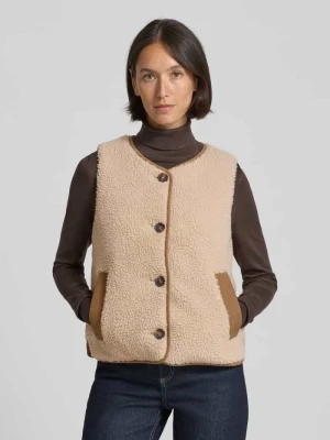 Kamizelka outdoorowa o kroju regular fit z futerka model ‘LUCIANA’ Barbour