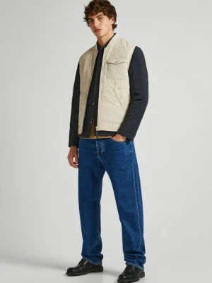Kamizelka Pepe Jeans beżowy